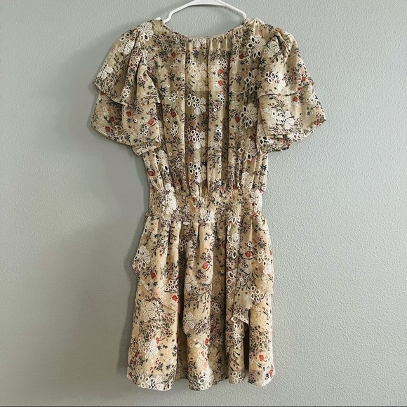 TULAROSA Floral Print Mini Dress - XS - Picture 5 of 8